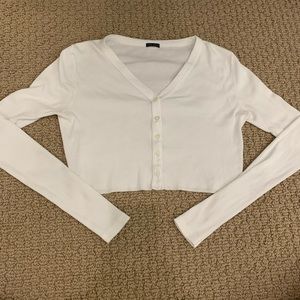 BRANDY MELVILLE CROPPED CARDIGAN